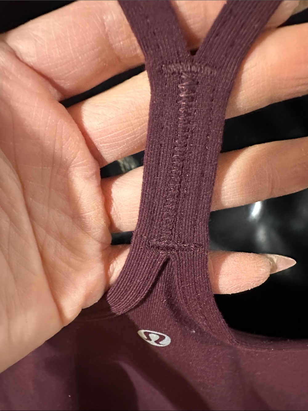 lululemon athletica Women’s Wine Spaghetti Strap Camisole - Picture 4 of 5